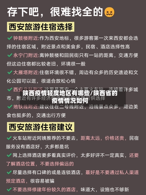 陕西疫情轻度地区有哪些/陕西省的疫情情况如何