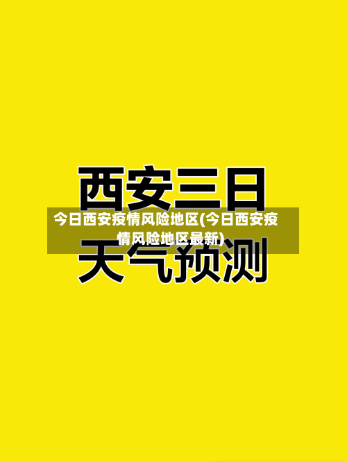 今日西安疫情风险地区(今日西安疫情风险地区最新)-第2张图片