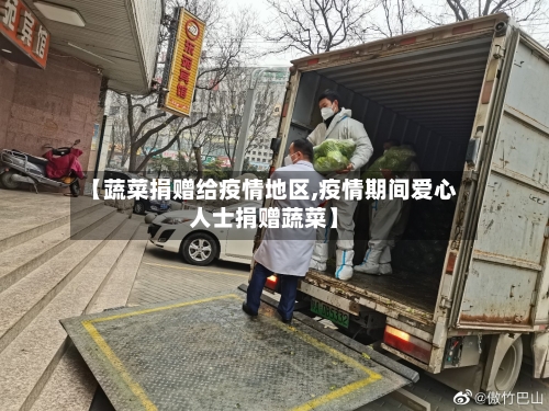 【蔬菜捐赠给疫情地区,疫情期间爱心人士捐赠蔬菜】