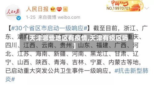 【天津哪些地区有疫情,天津有疫区吗】-第2张图片