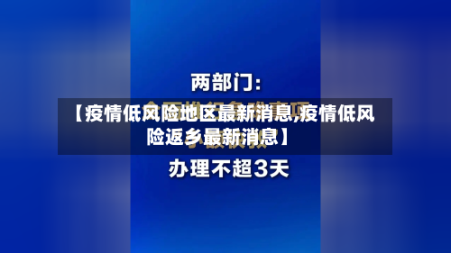 【疫情低风险地区最新消息,疫情低风险返乡最新消息】
