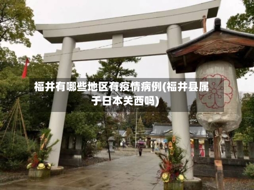 福井有哪些地区有疫情病例(福井县属于日本关西吗)-第2张图片