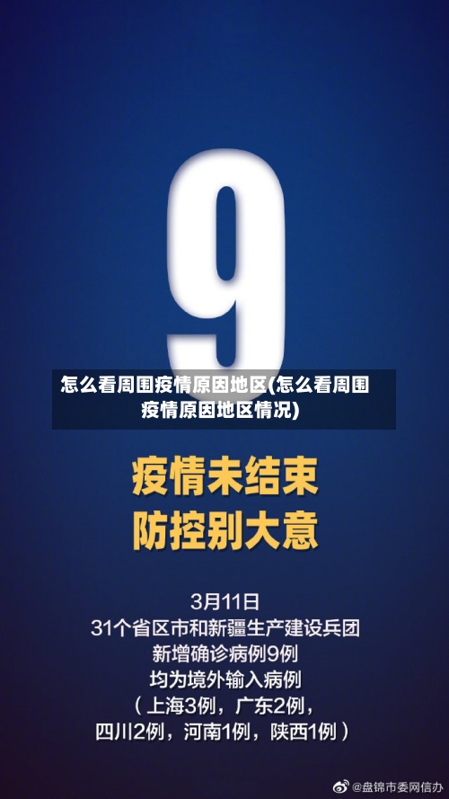 怎么看周围疫情原因地区(怎么看周围疫情原因地区情况)-第2张图片