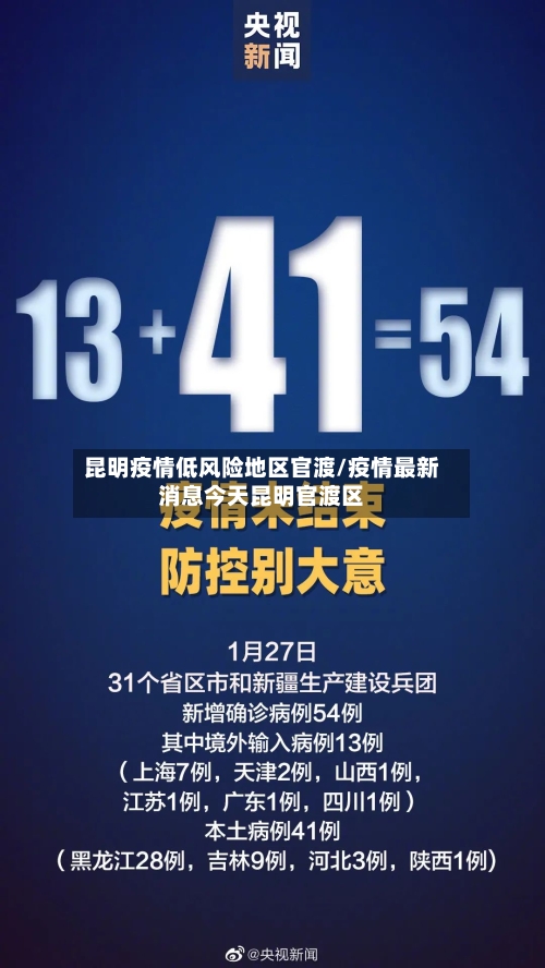 昆明疫情低风险地区官渡/疫情最新消息今天昆明官渡区