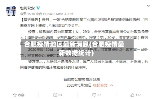 合肥疫情地区最新消息(合肥疫情最新数据统计)-第2张图片