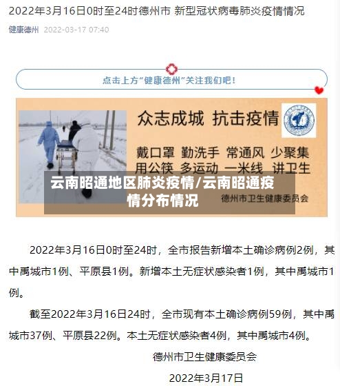 云南昭通地区肺炎疫情/云南昭通疫情分布情况-第2张图片