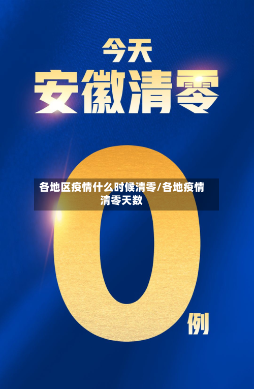 各地区疫情什么时候清零/各地疫情清零天数