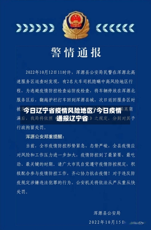 今日辽宁省疫情风险地区/今日疫情通报辽宁省-第2张图片