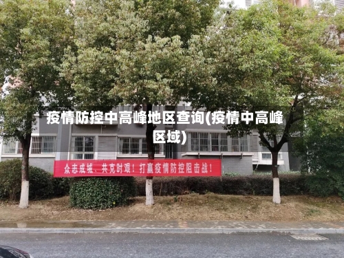 疫情防控中高峰地区查询(疫情中高峰区域)-第2张图片
