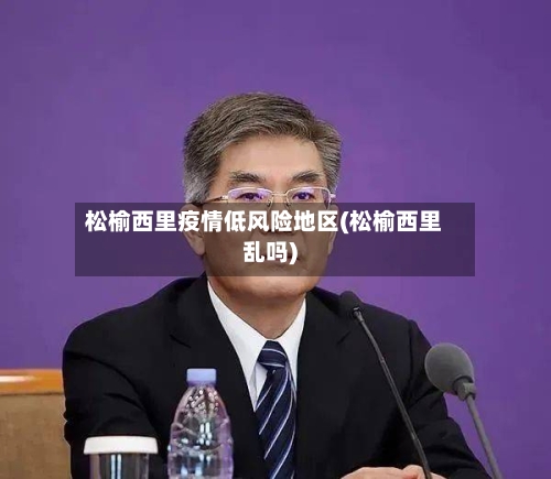 松榆西里疫情低风险地区(松榆西里乱吗)-第2张图片