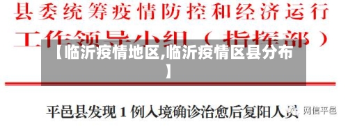 【临沂疫情地区,临沂疫情区县分布】