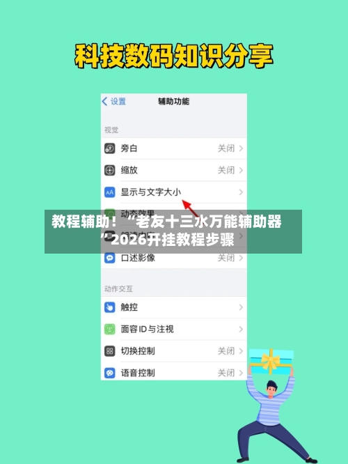 教程辅助！“老友十三水万能辅助器”2026开挂教程步骤