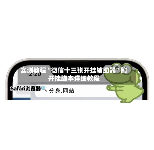 实测教程“微信十三张开挂辅助器	”附开挂脚本详细教程-第2张图片