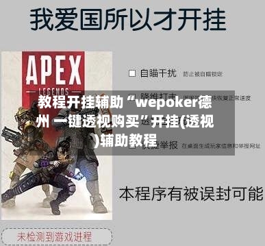 教程开挂辅助“wepoker德州 一键透视购买”开挂(透视)辅助教程-第3张图片