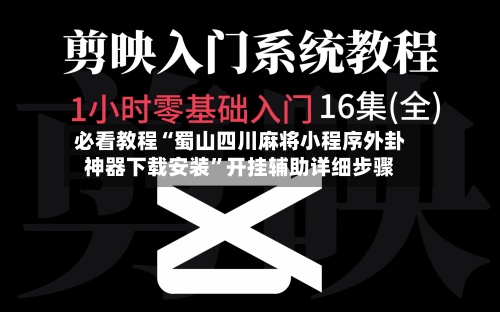 必看教程“蜀山四川麻将小程序外卦神器下载安装”开挂辅助详细步骤-第3张图片