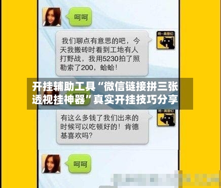 开挂辅助工具“微信链接拼三张透视挂神器	”真实开挂技巧分享-第2张图片