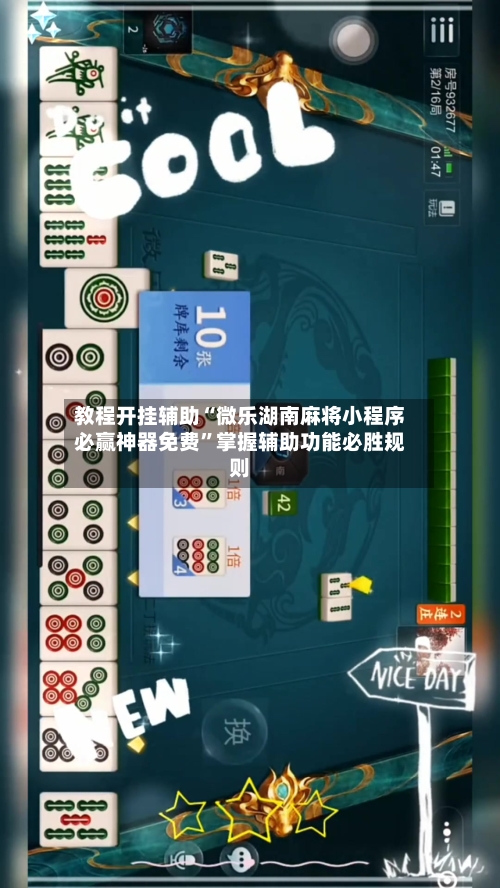 教程开挂辅助“微乐湖南麻将小程序必赢神器免费”掌握辅助功能必胜规则