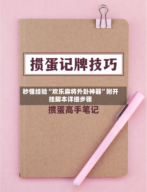 秒懂经验“欢乐麻将外卦神器”附开挂脚本详细步骤