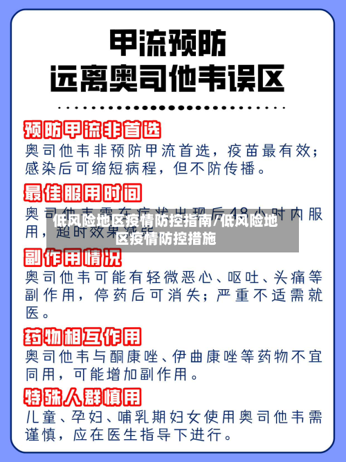 低风险地区疫情防控指南/低风险地区疫情防控措施