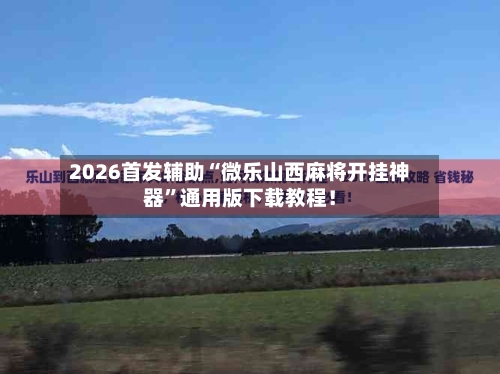 2026首发辅助“微乐山西麻将开挂神器”通用版下载教程！-第2张图片