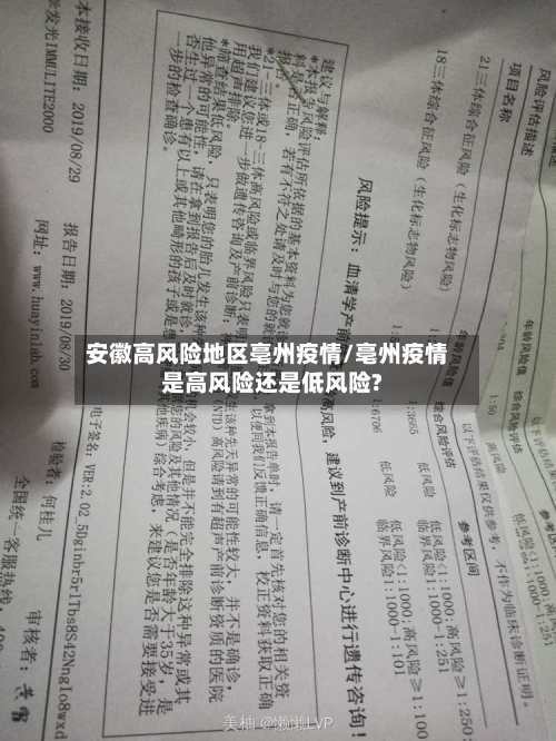 安徽高风险地区亳州疫情/亳州疫情是高风险还是低风险?-第2张图片