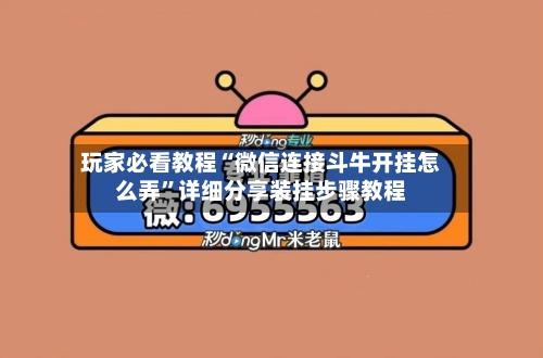 玩家必看教程“微信连接斗牛开挂怎么弄”详细分享装挂步骤教程-第2张图片