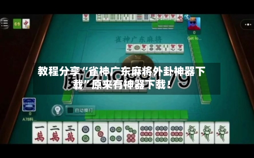 教程分享“雀神广东麻将外卦神器下载”原来有神器下载！-第3张图片