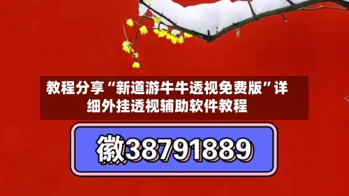 教程分享“新道游牛牛透视免费版”详细外挂透视辅助软件教程