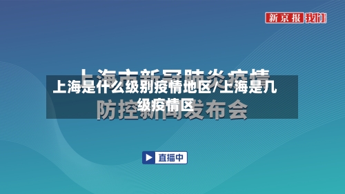 上海是什么级别疫情地区/上海是几级疫情区-第3张图片