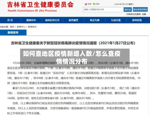 如何查地区疫情新增人数/怎么查疫情情况分布-第3张图片