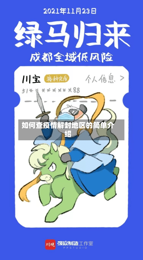 如何查疫情解封地区的简单介绍