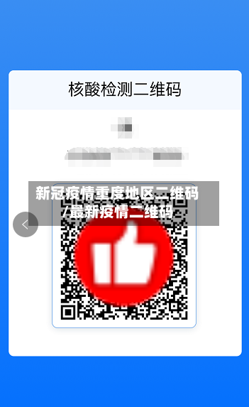 新冠疫情重度地区二维码/最新疫情二维码-第2张图片